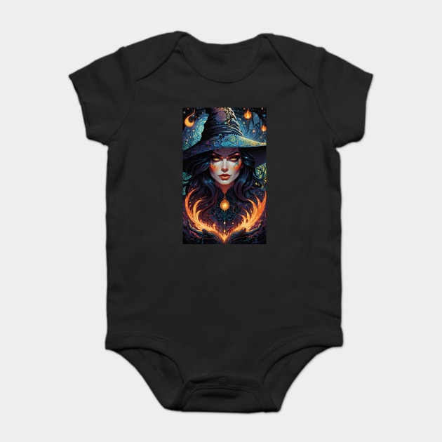 Witch Please Baby Bodysuit by Grave Digs